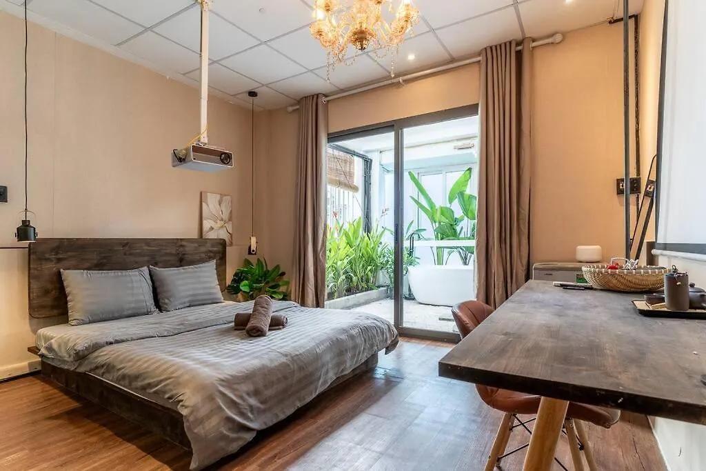 Wabi Sabi + Secret Garden +Netflix @100M@Ben Thanh Apartment Ho Chi Minh City